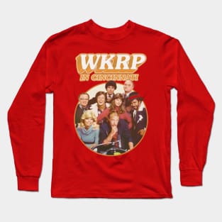 WKRP Turkey Drop Artwork Long Sleeve T-Shirt